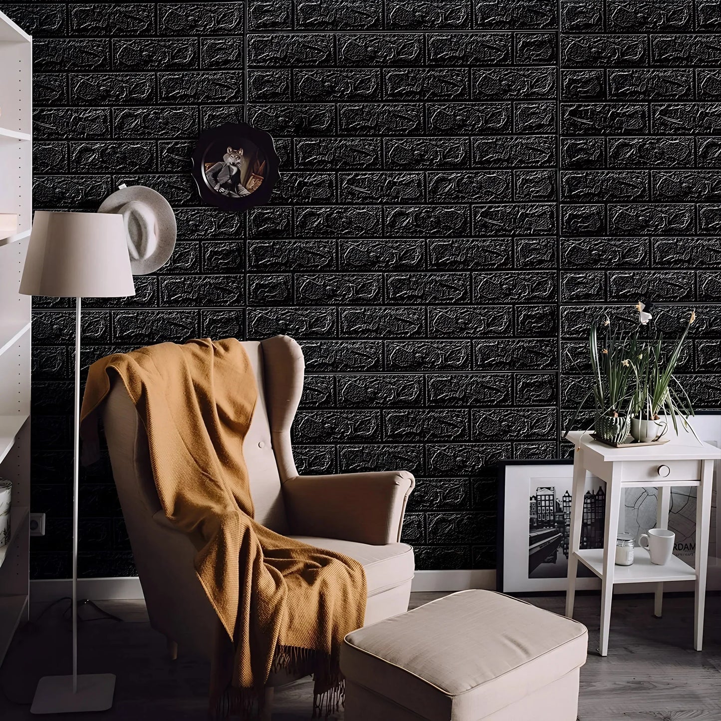 3D Sticker Foam Panels (2.30 Feet X 2.30 Feet) - Macmlone