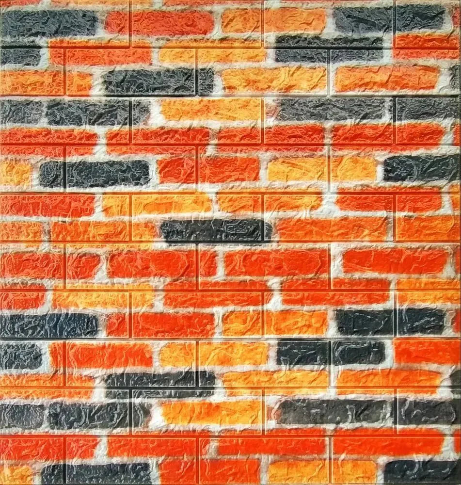 3D Sticker Foam Panels (2.30 Feet X 2.50 Feet) - Macmlone