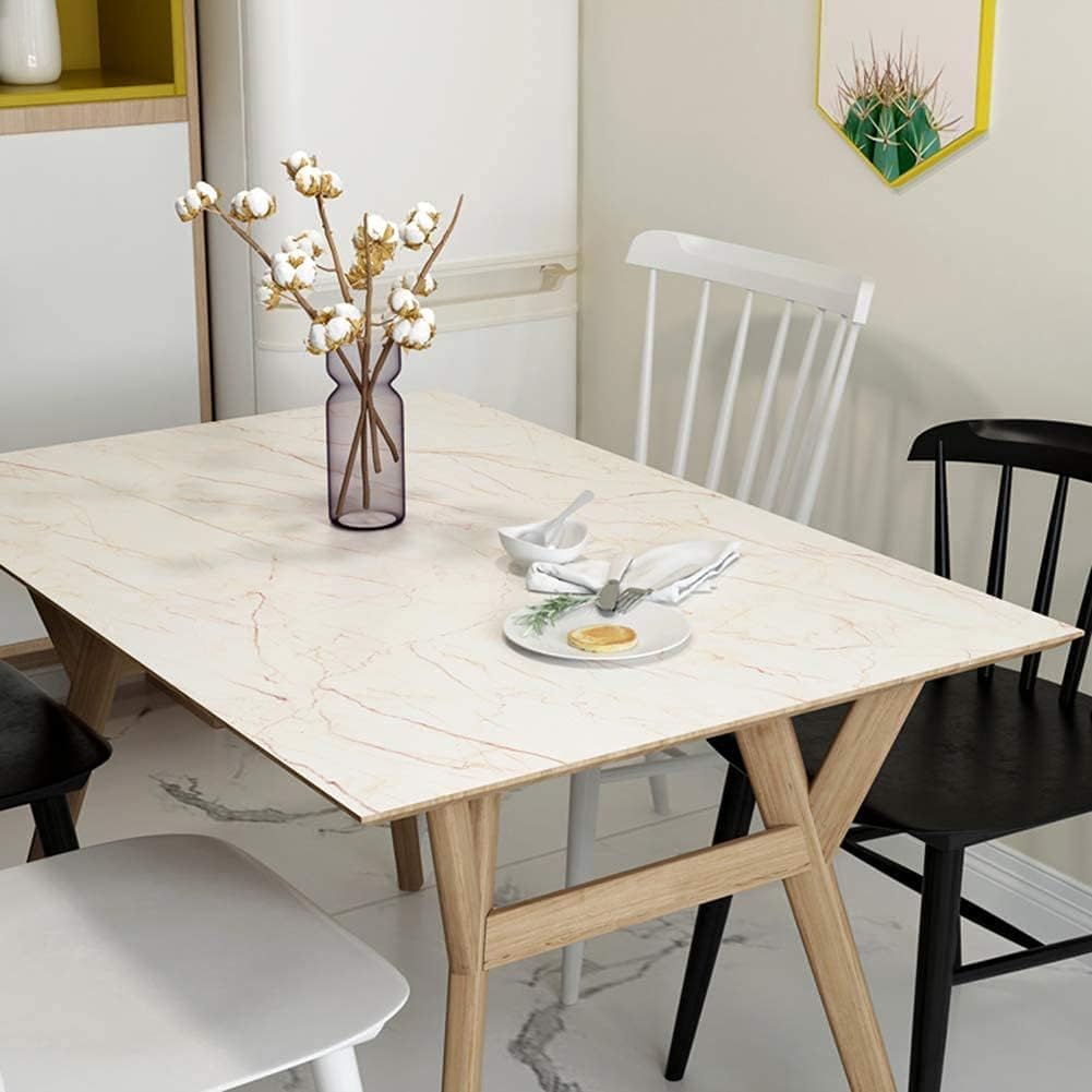 Nareval Cream Marble Wallpaper Stickers - Macmlone