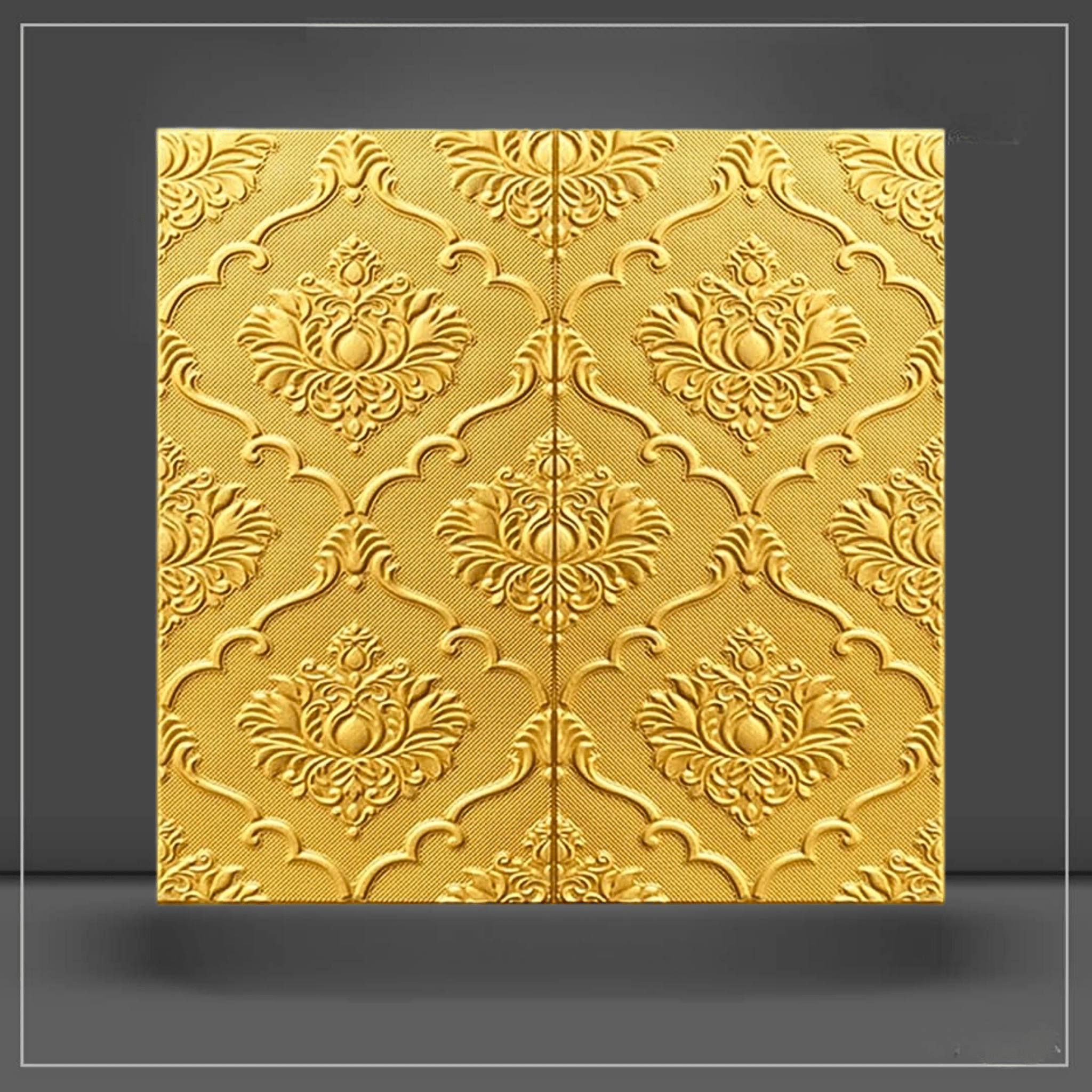 3D Sticker Foam Panels (2.30 Feet X 2.30 Feet) - Macmlone