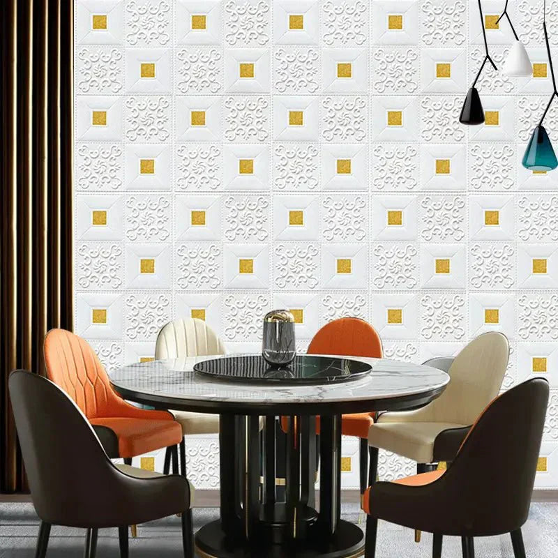 3D Sticker Foam Panels (2.30 Feet X 2.30 Feet) - Macmlone