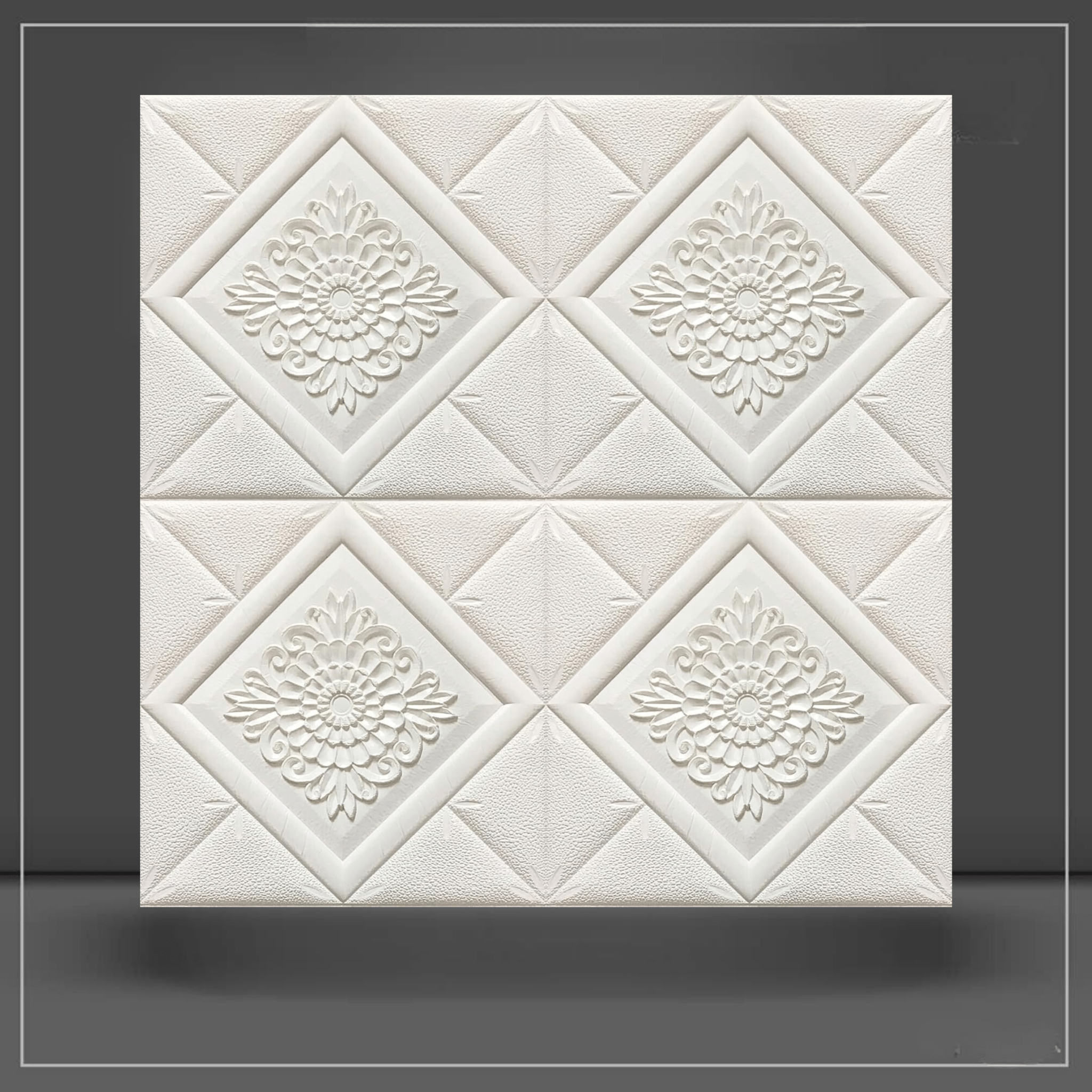 3D Sticker Foam Panels (2.30 Feet X 2.50 Feet) - Macmlone