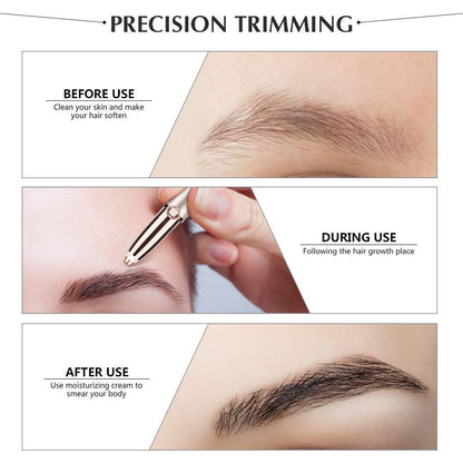 Painless Eyebrow Trimmer For Womens