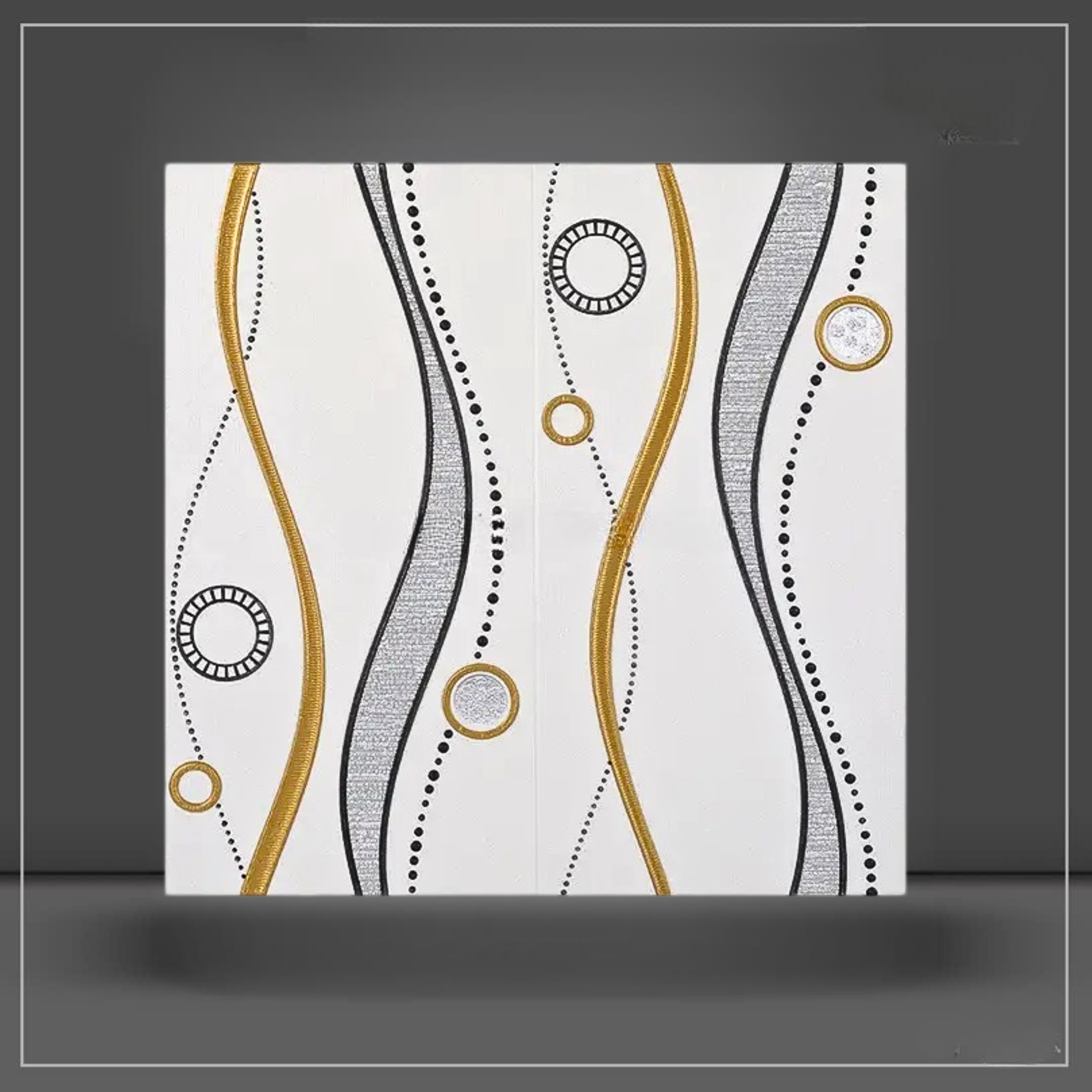 3D Sticker Foam Panels ( 2.3 x 2.5 Feet )