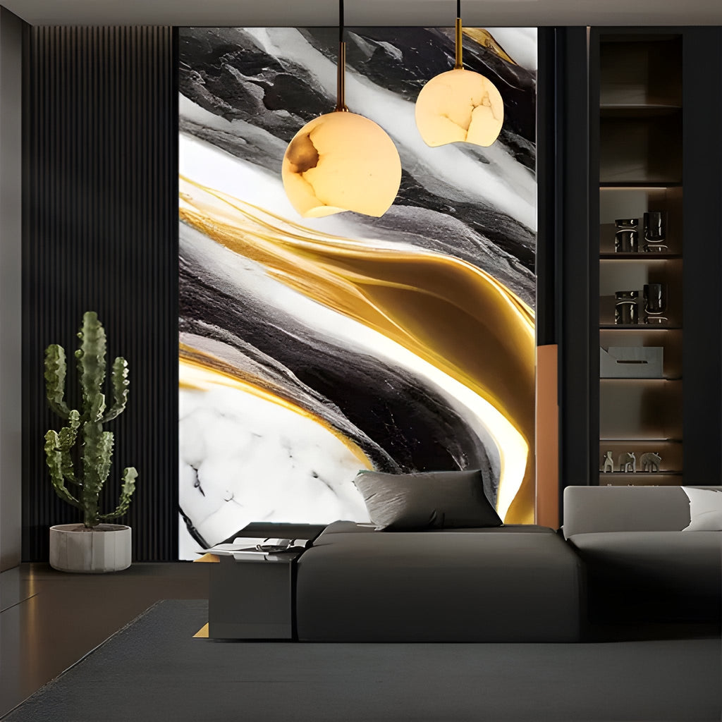 Abstract Marble Wallpaper Stickers - Macmlone